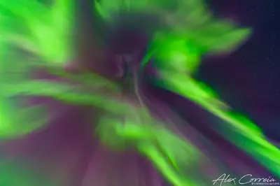 Aurora over Kiruna, Finland